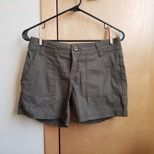 Prana Olive Green Shorts Size 6